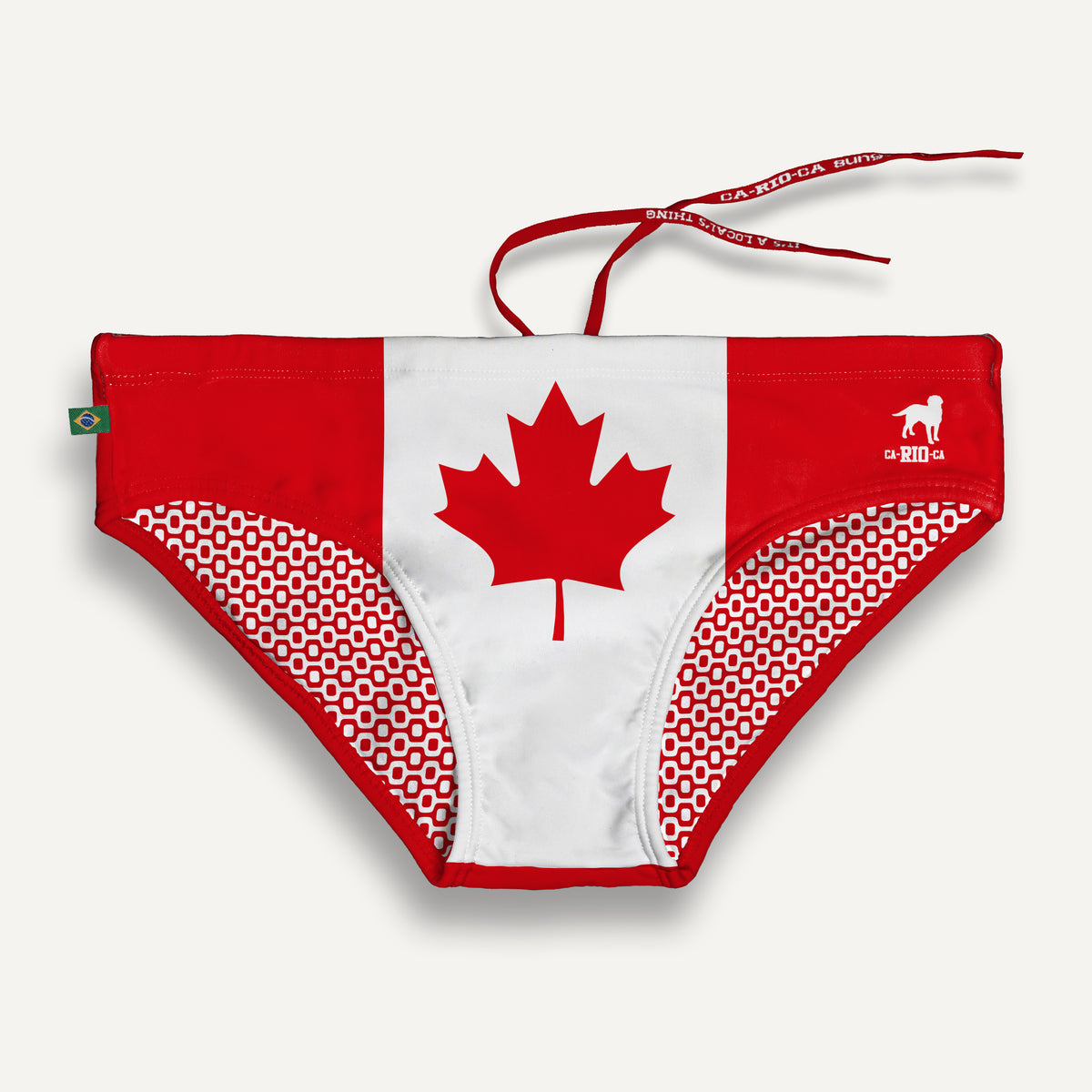 TEAM CANADA 🇨🇦 Flag Print Sunga - *made on demand