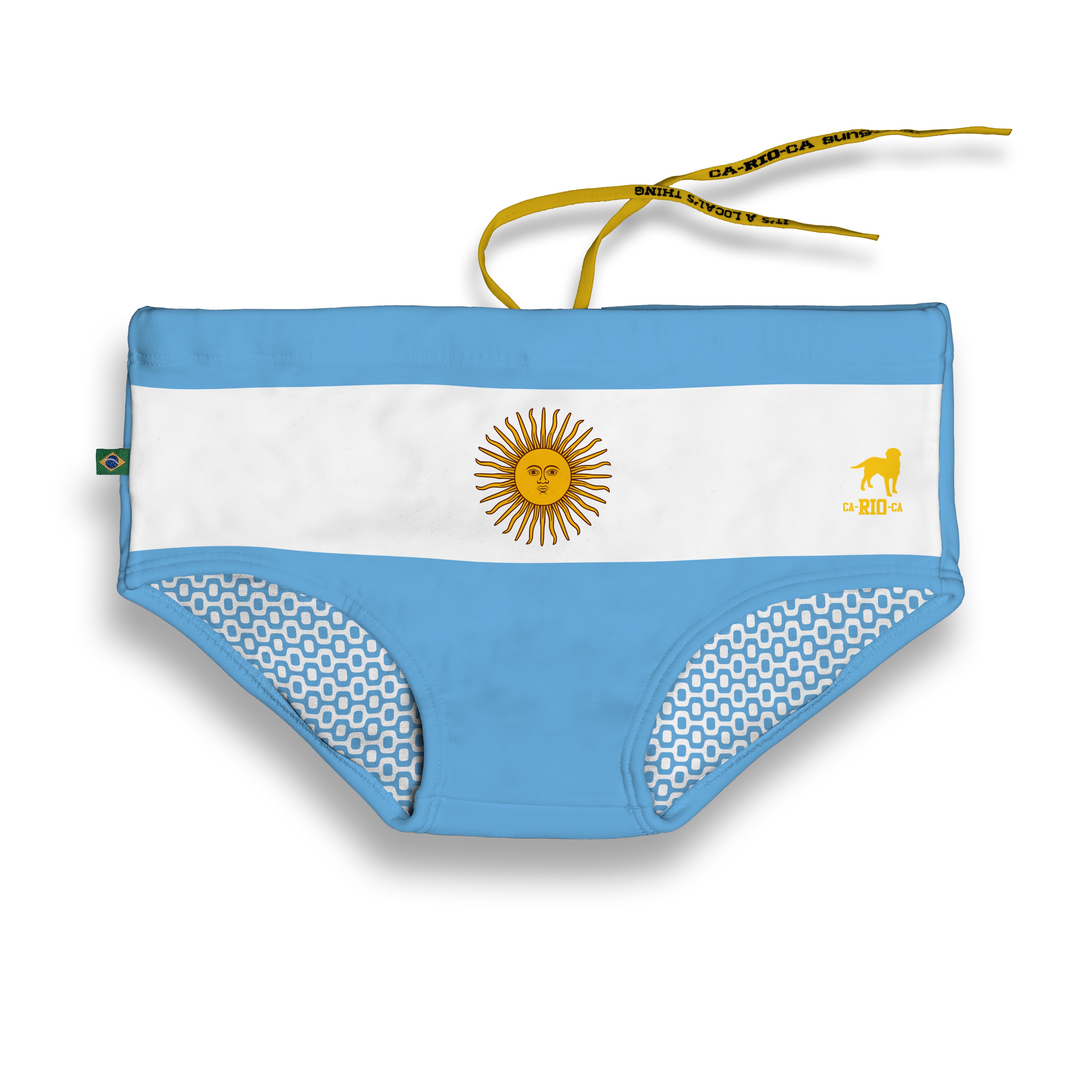 TEAM ARGENTINA  Flag Print Sunga