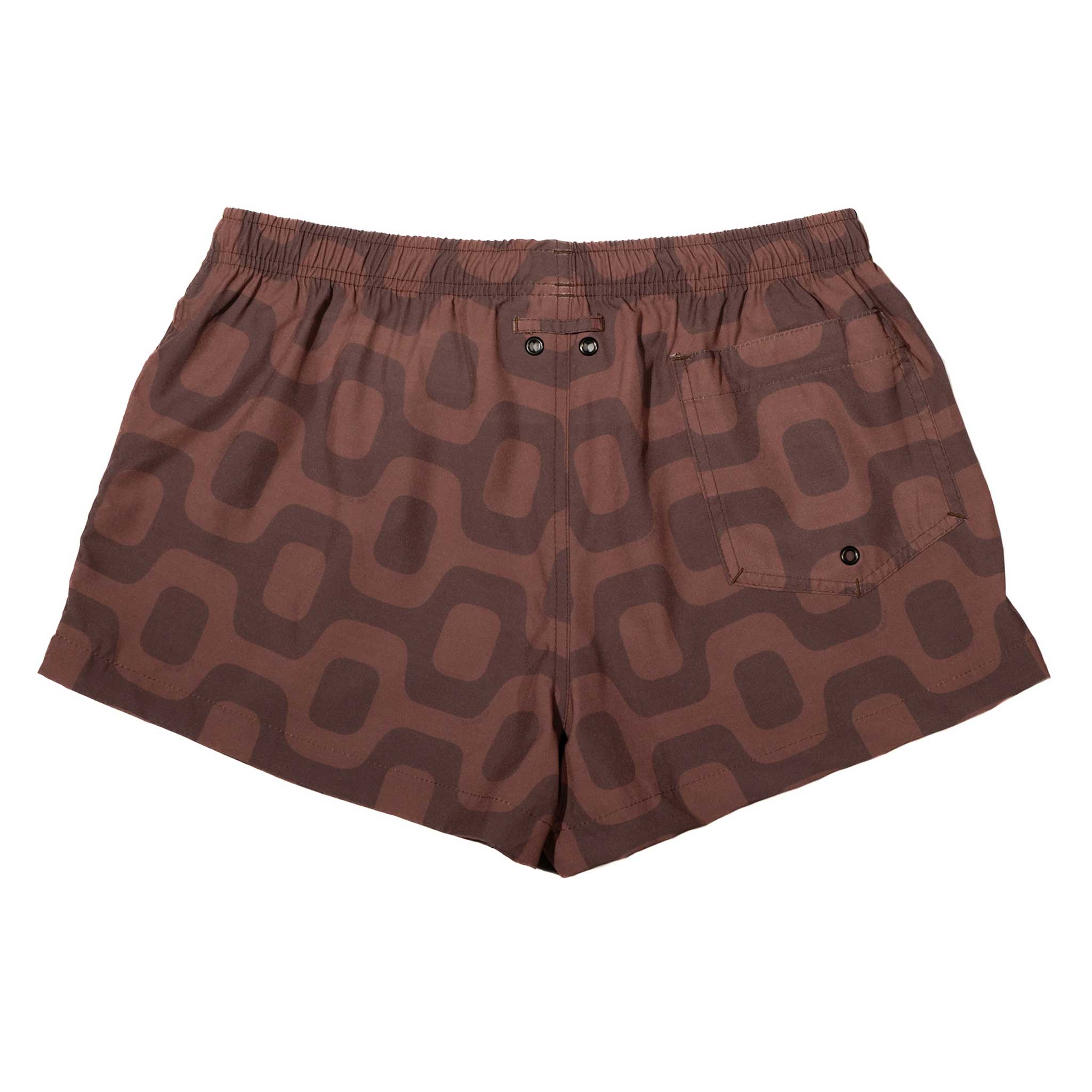 JAVA BROWN Pavement Shorts - Italian Shorts