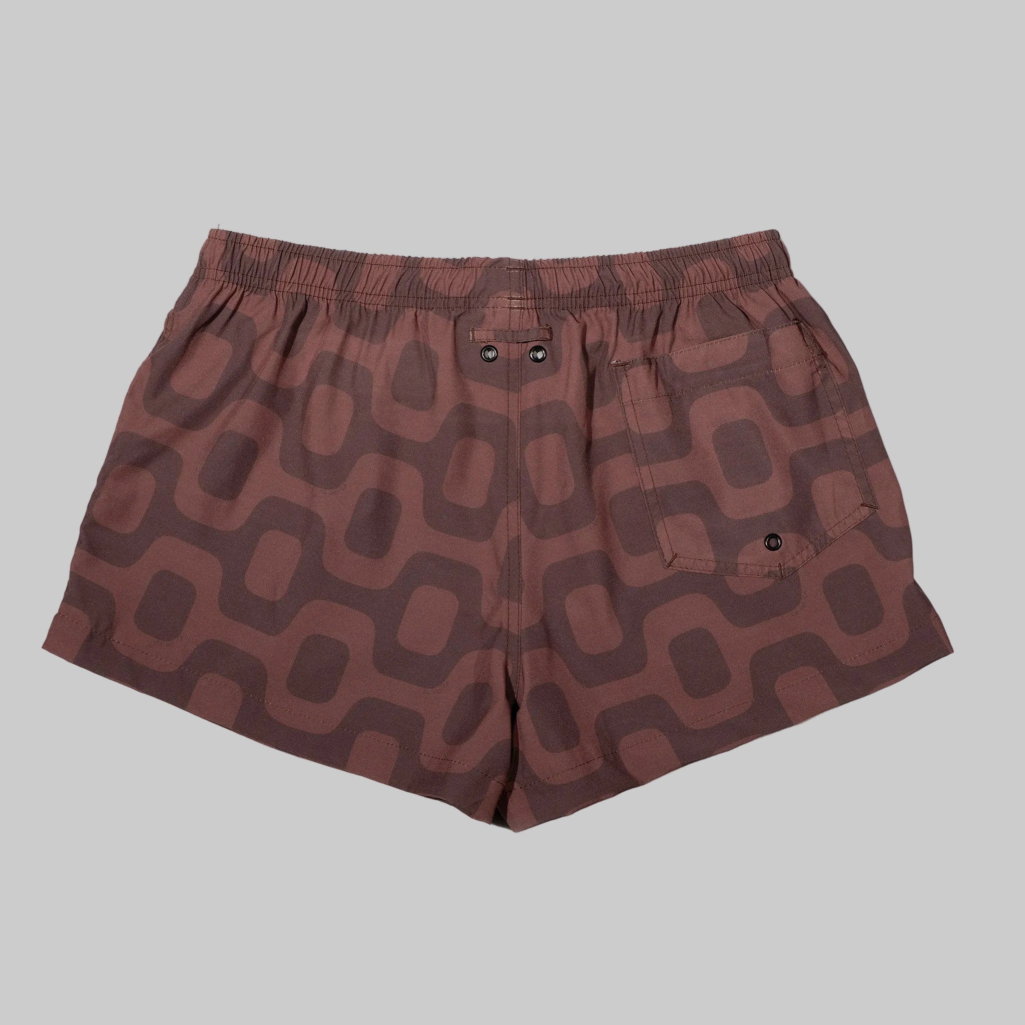 JAVA BROWN Pavement Shorts - Italian Shorts