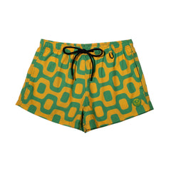 GREEN & YELLOW PAVEMENT - Italian Shorts