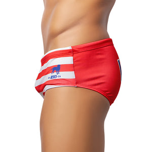 TEAM USA Flag Print Men's Swimming Wear - CLEARANCE / FINAL SALES