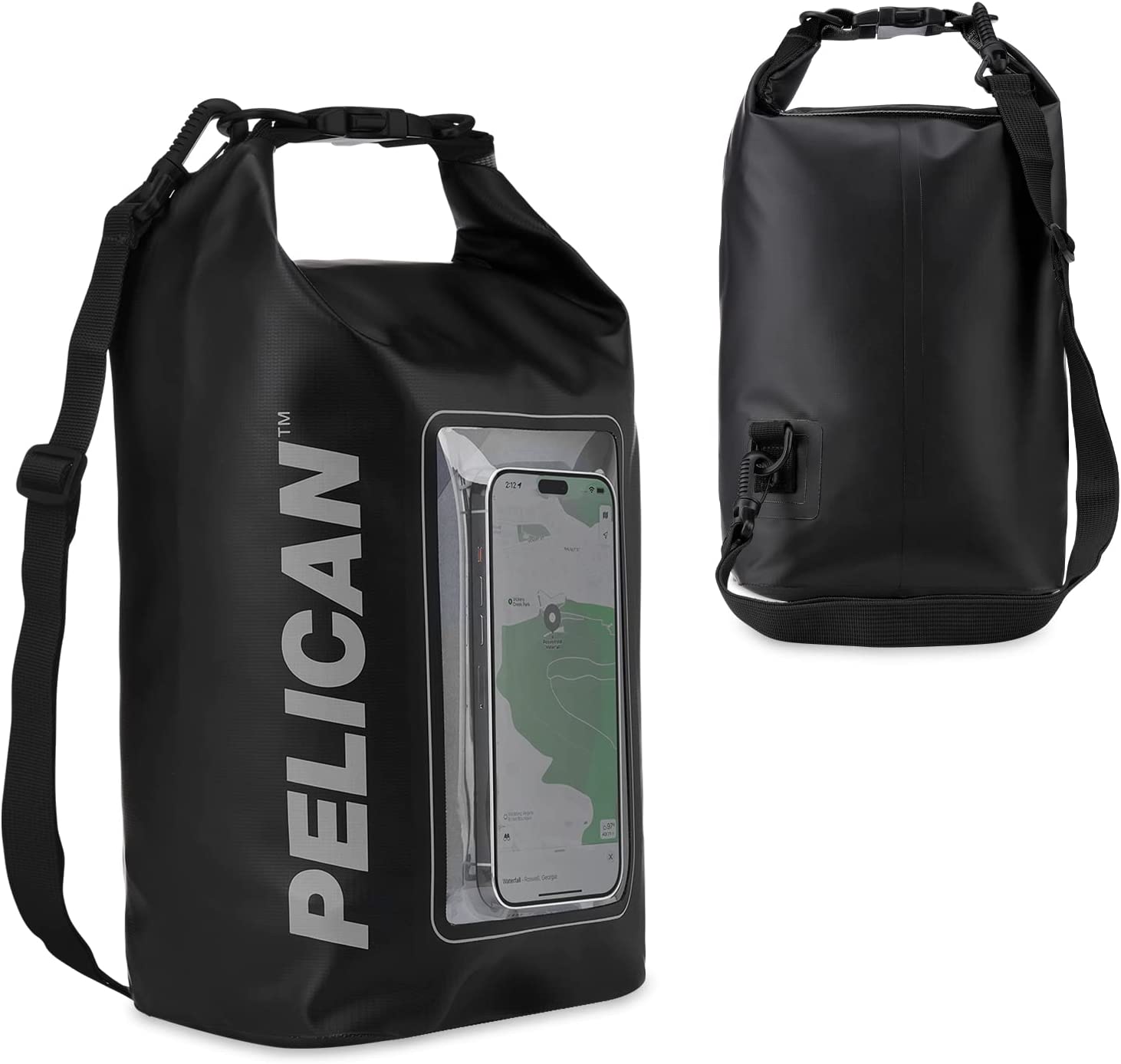 Bolsa seca resistente al agua Pelican Marine - (Stealth Black)