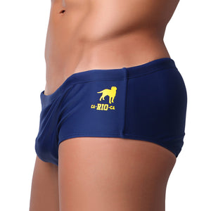 MARINHO / NAVY Blue Swimming Shorts for Men - Men's Designer Swimwear