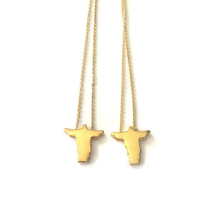 THE CHRIST SCAPULAR Male Cross Necklace - Men's Fashion Jewelry
