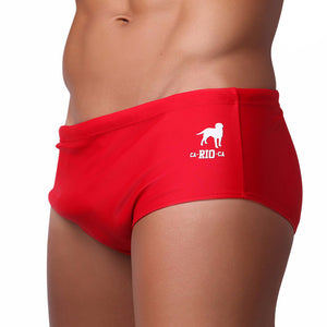 VERMELHO / RED Swimming Shorts for Men - Male Bathing Suit