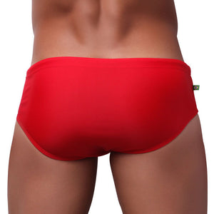 VERMELHO / RED Swimming Shorts for Men - Male Bathing Suit
