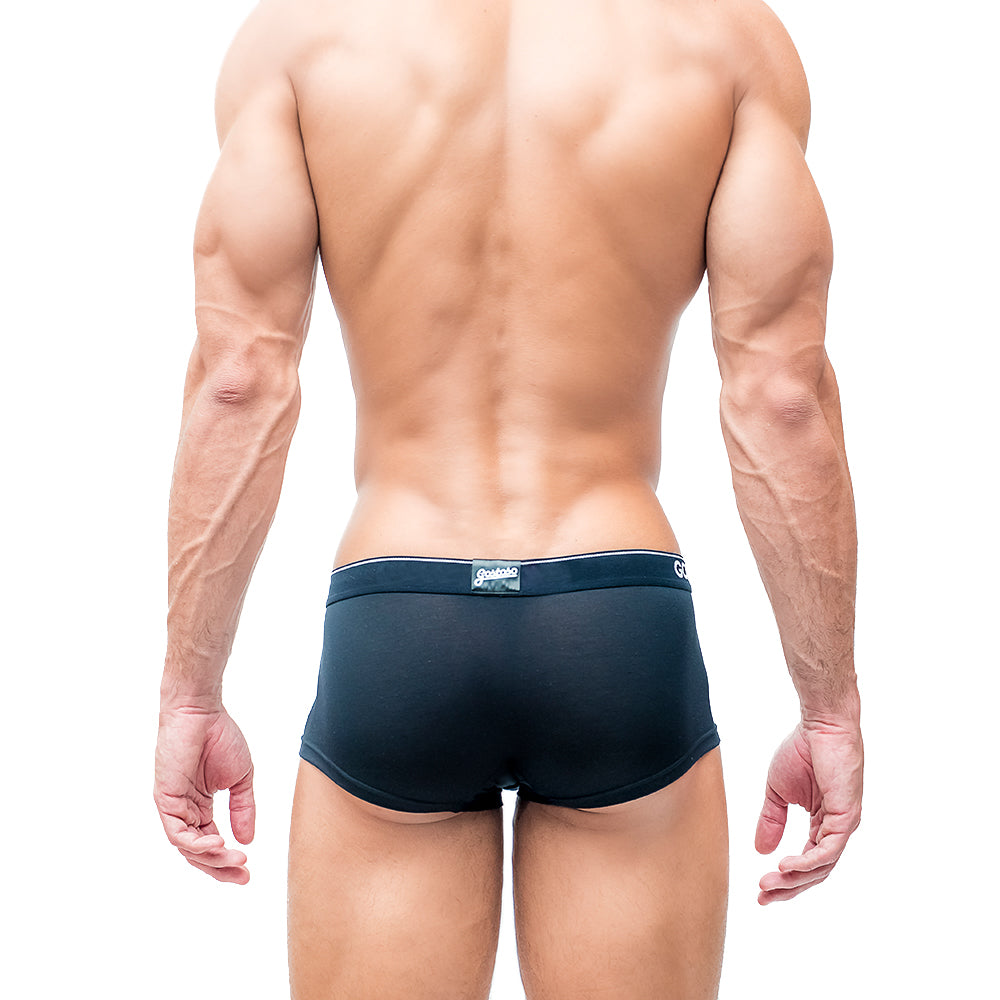 Gostoso Underwear - Solid Boxer Brief Black Underwear