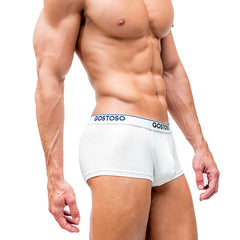Gostoso Underwear - Solid Boxer Brief White Underwear