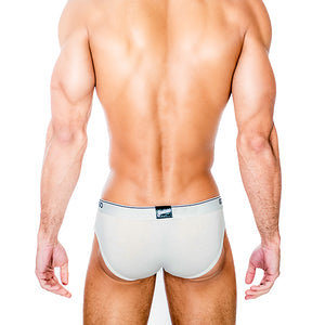 Gostoso Underwear - Solid Brief White Underwear