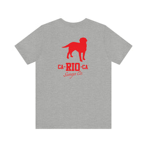CA-RIO-CA LOGOTIPO RED PRINT TEE - MEN'S TANK TOP
